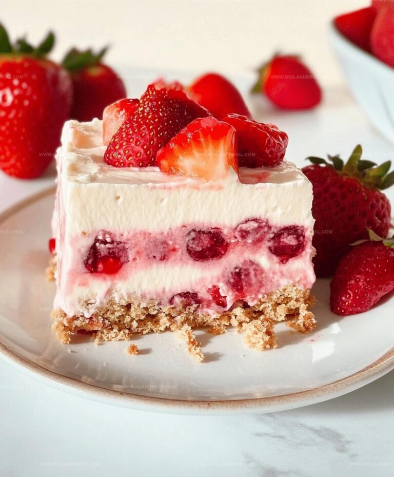 Strawberry Icebox Cake {no Bake} Recipe
